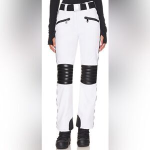 Goldbergh Pippa Rocky Ski Pants Waterproof White Black US size 12